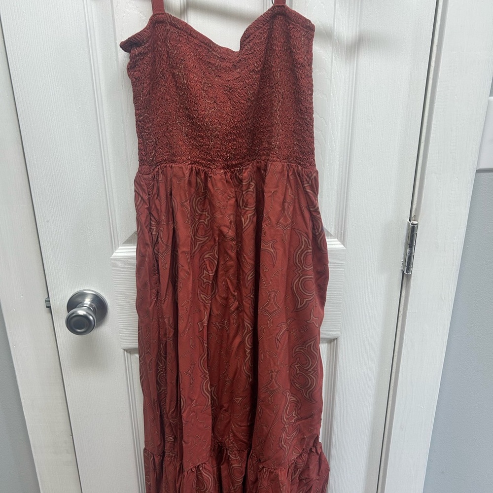Wrangler Red Maxi Dress